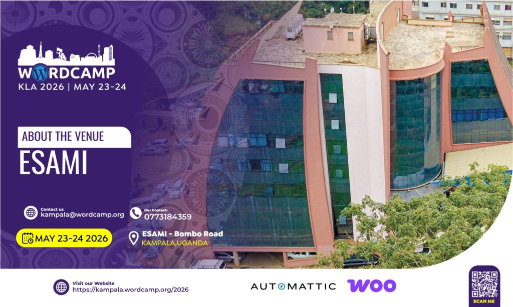 WordCamp Kampala 2026 Venue